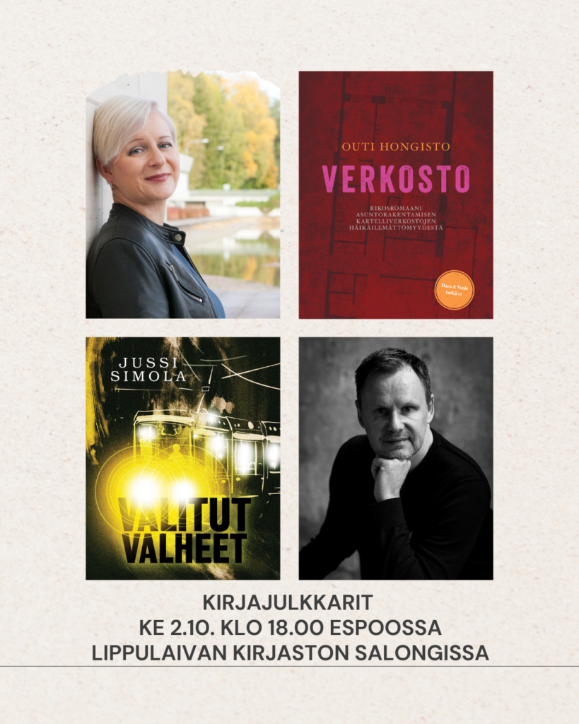 Kirjajulkkarit 2.10.2024